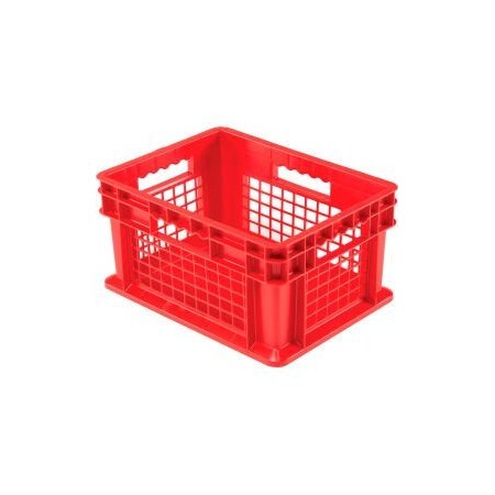 Akro-Mils Mesh Straight Wall Container 12 PK 37278RED